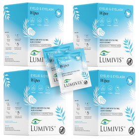 Lumivis front packaging showing 144 sachets and benefits