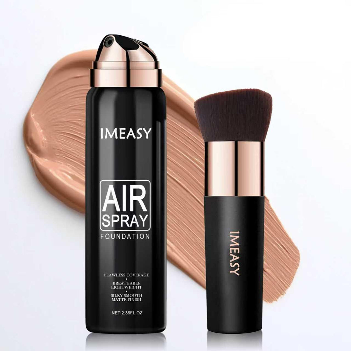 Lumiyou product front packaging showing buff beige shade and benefit of even coverage