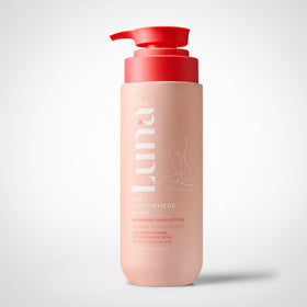 Luna Daily front bottle showing packaging and fresh cotton scent benefit