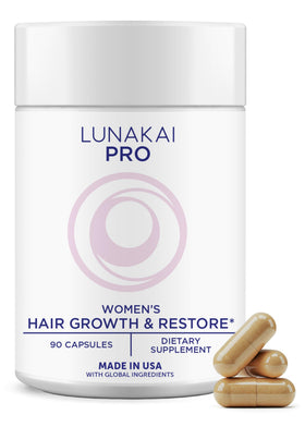 Lunakai front packaging showing bottle and branding for clear product identification and trust