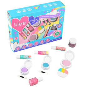 LunaStar Klee Sugar Hill Bloom purple eye shadow compact close-up for gentle color
