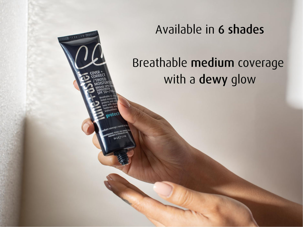 Lune+Aster being blended with fingers demonstrating easy, even coverage