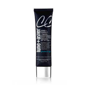 Lune+Aster CC Cream front packaging shows SPF protection and coverage