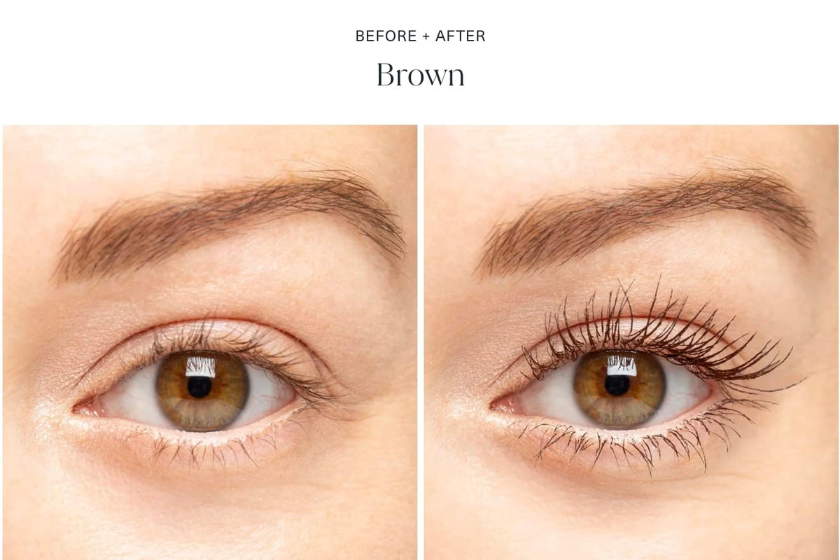 Lune+Aster wand close up with curved brush for precise lash lift and separation