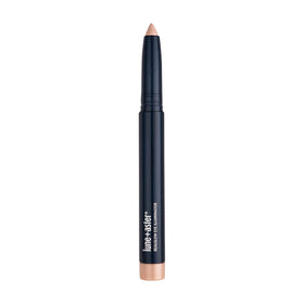 Lune+Aster front view of silky champagne crayon showing packaging and benefit