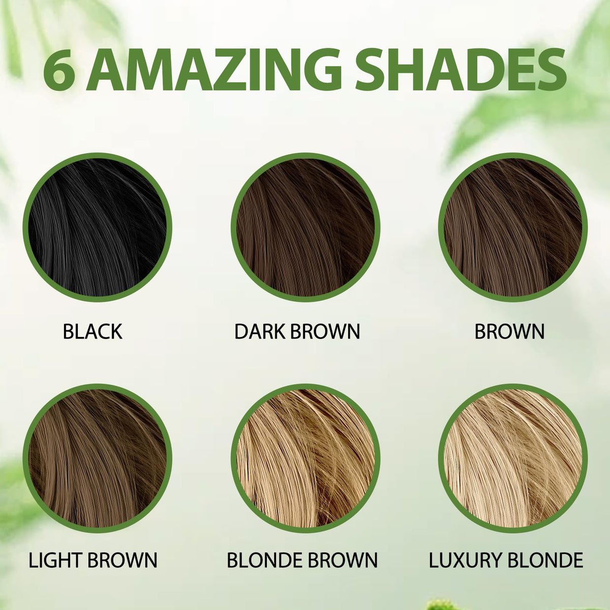 Lunory icons highlighting ammonia and paraben free benefits