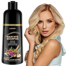 Lunory front packaging showing light blonde color and benefits