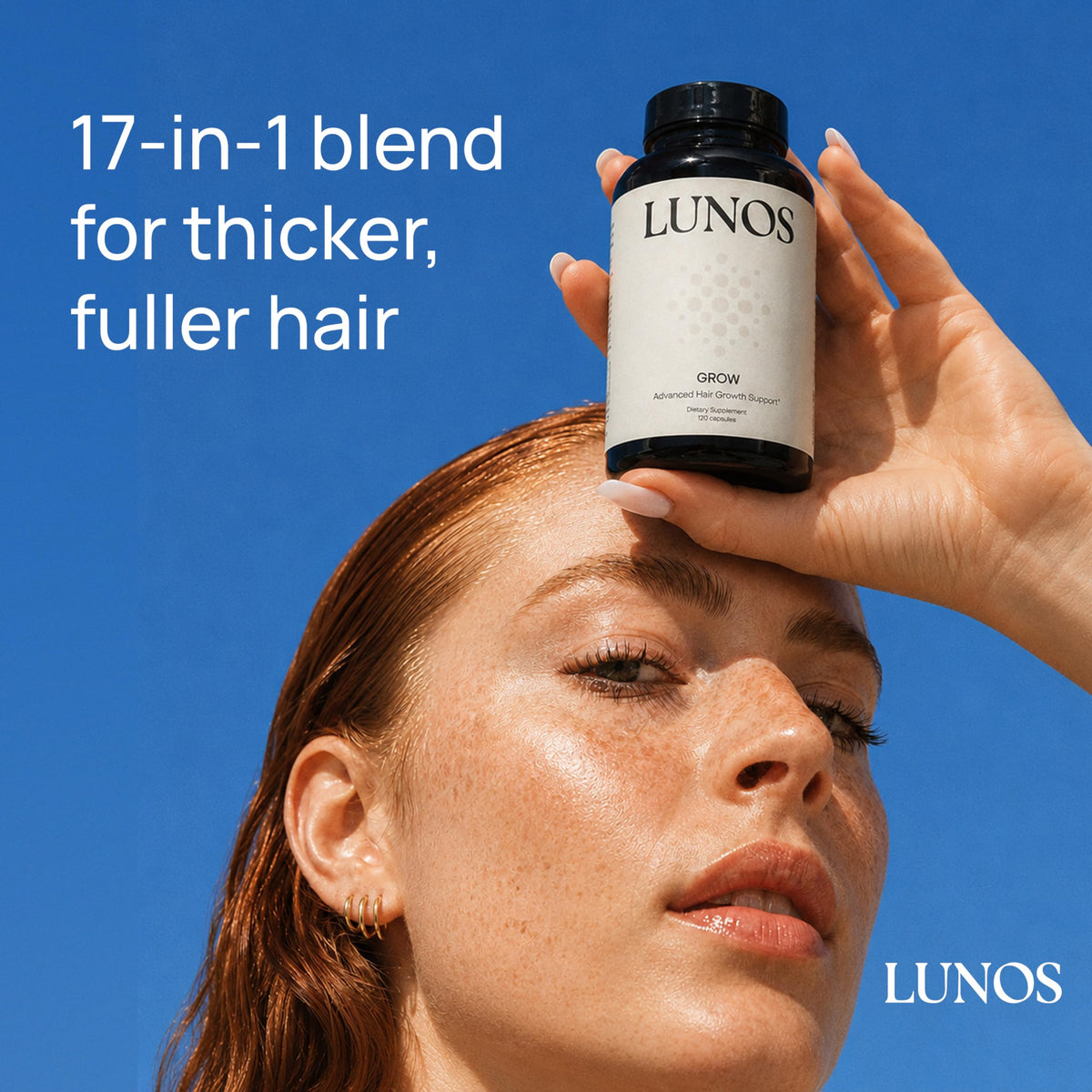 Lunos tablets close-up showing texture and measurable serving quality