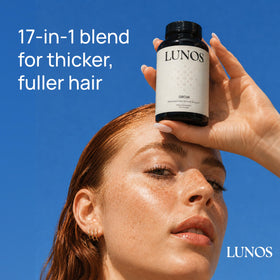 Lunos tablets close-up showing texture and measurable serving quality