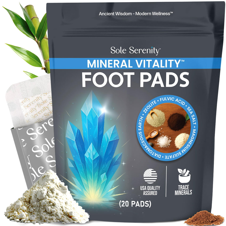 Lure Essentials front packaging of Sole Serenity foot pads showing product name and count, clear labeling and convenience