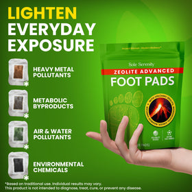 Lure Essentials pad close-up showing texture and mineral blend for gentle overnight contact