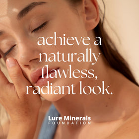 Lure Minerals label and ingredients list showing clean-formula transparency benefit