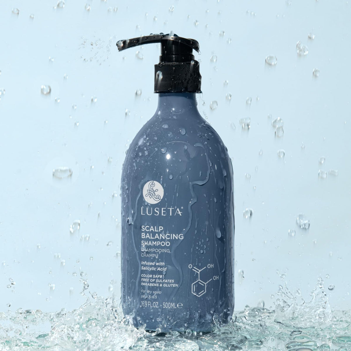 LUSETA after wash smooth hair portraying softer manageable strands