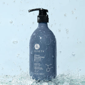 LUSETA after wash smooth hair portraying softer manageable strands