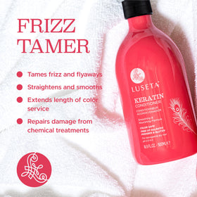 LUSETA back label with ingredients and usage information for clarity