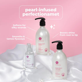 Luseta conditioner cream texture detail demonstrating rich hydration