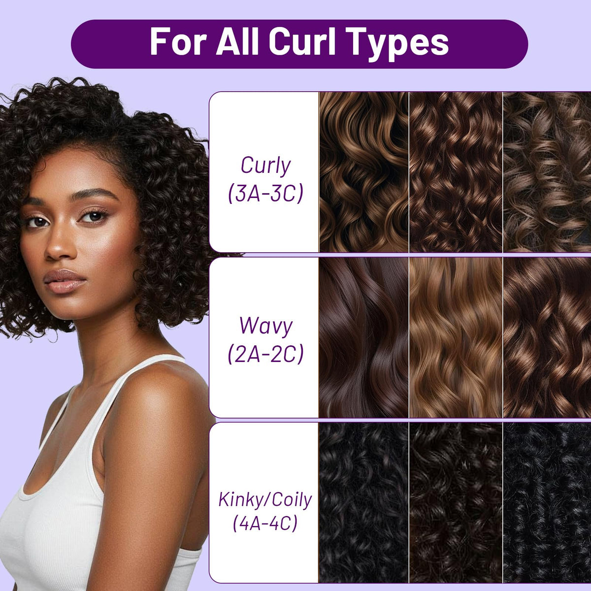 LUSeta conditioner pouring to show slip and easier detangling benefit