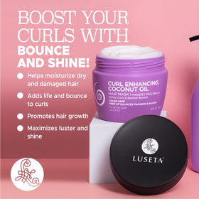 Luseta open jar displaying creamy mask texture for deep moisture
