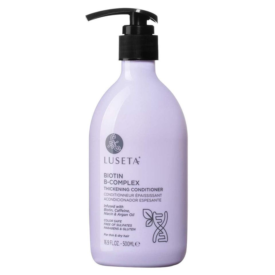 Luseta front label bottle showing product name and benefit
