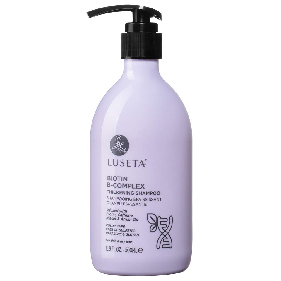 LUSETA front packaging showing 16.9oz bottle and product benefit