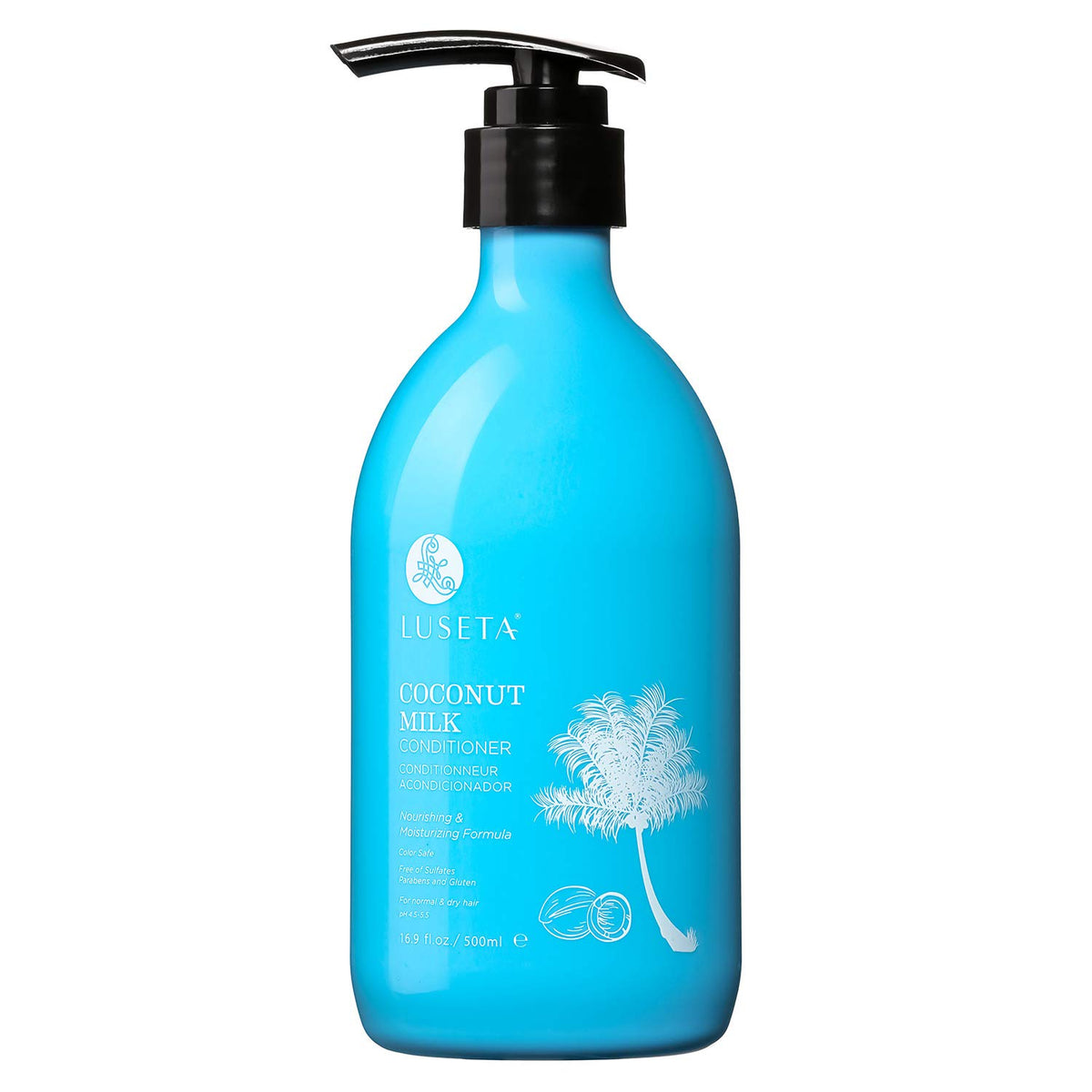 Luseta front packaging showing product and hydrating benefits