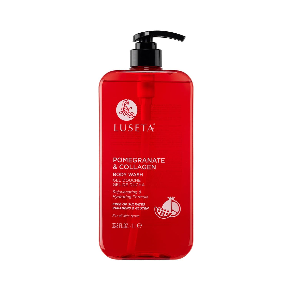Luseta front packaging showing bottle and product name for easy identification