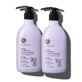 LUSETA front packaging showing both bottles and benefits