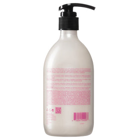 LUSETA on color-treated hair model showing preserved color and shine benefit