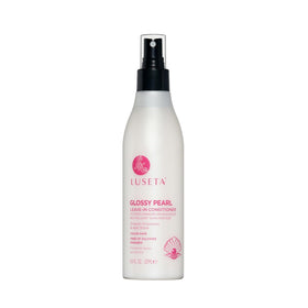 Luseta bottle front packaging showing brand and glossy finish benefit