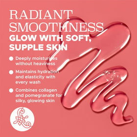 Luseta in-shower use foam on arm demonstrating gentle cleansing and softness