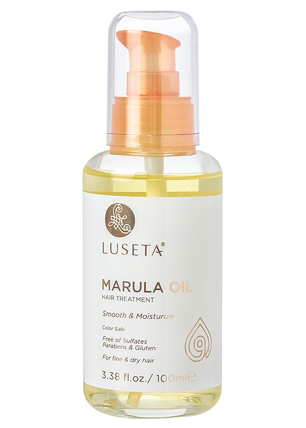 Luseta front packaging showing bottle and product name for quick identification and purchase