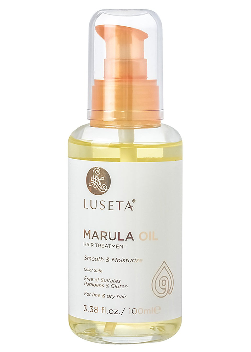 Luseta front packaging showing bottle and product name for quick identification and purchase