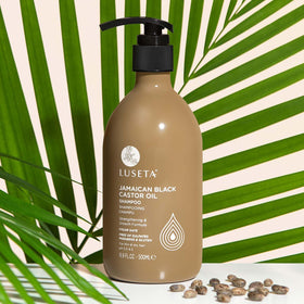 Luseta pour action shampoo illustrating easy application