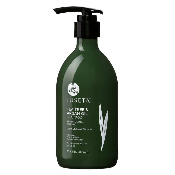 Luseta front bottle view showing packaging and clear product benefits