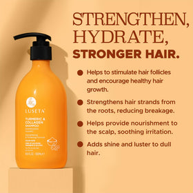 Luseta shampoo lather texture demonstrating gentle, effective cleansing