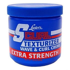 Luster's close-up of creamy texture for smooth application and easy styling