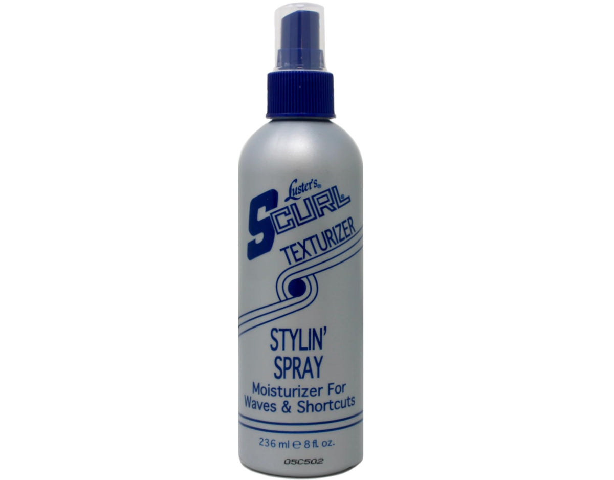 Luster's S-Curl pump nozzle close-up for controlled mist application benefit