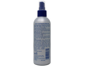 Luster's S-Curl bottle in hand showing compact 8 oz size for travel convenience