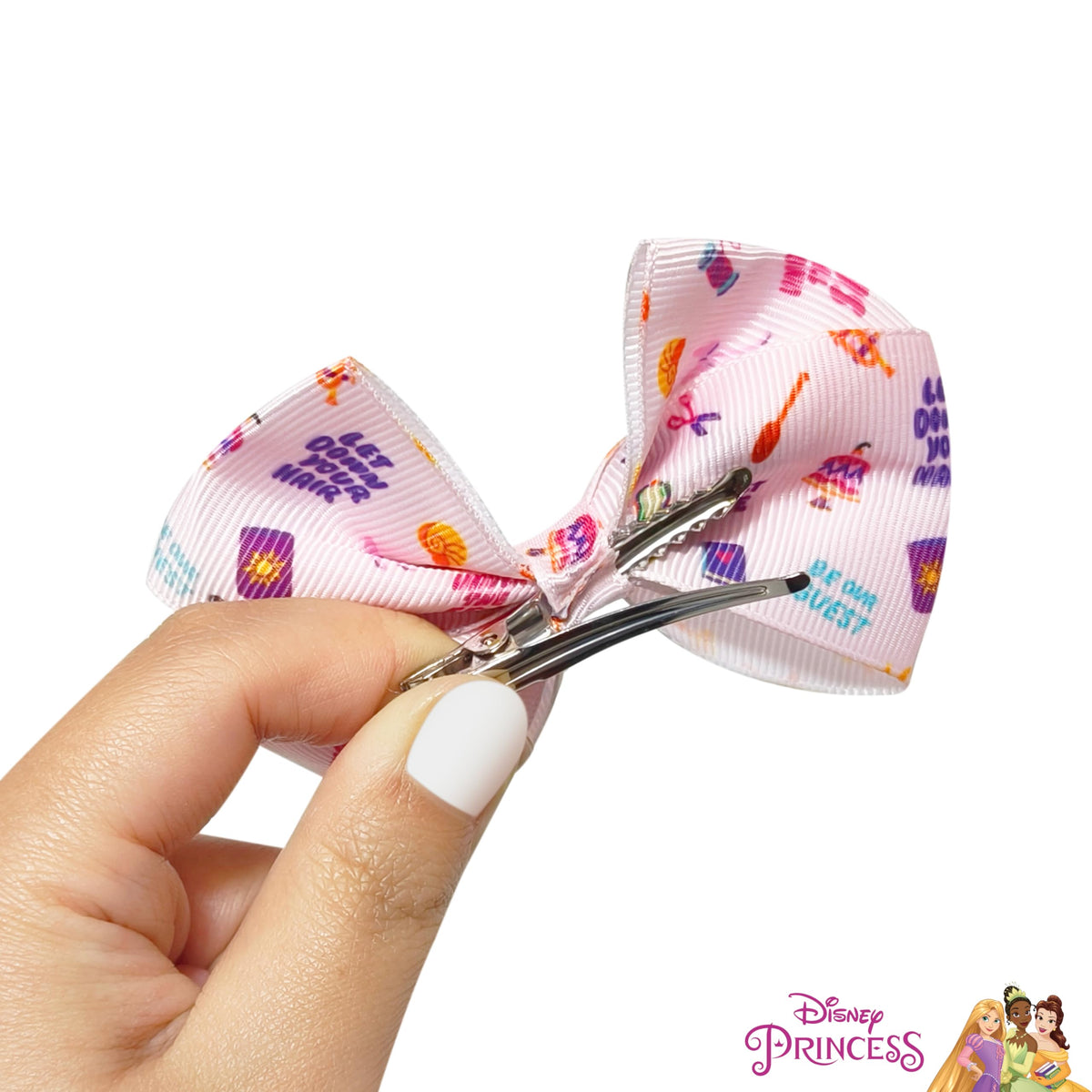LUV HER bow fabric texture emphasizing soft material and comfort