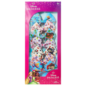 LUV HER front packaging showing seven Disney Princess bows and clip benefits