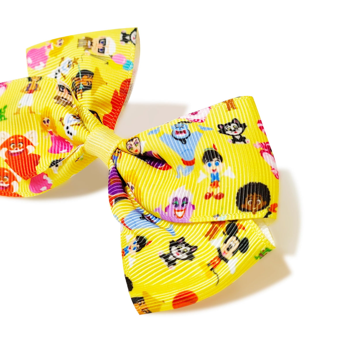 LUV HER hand holding bows for scale showing compact portable sizing benefit