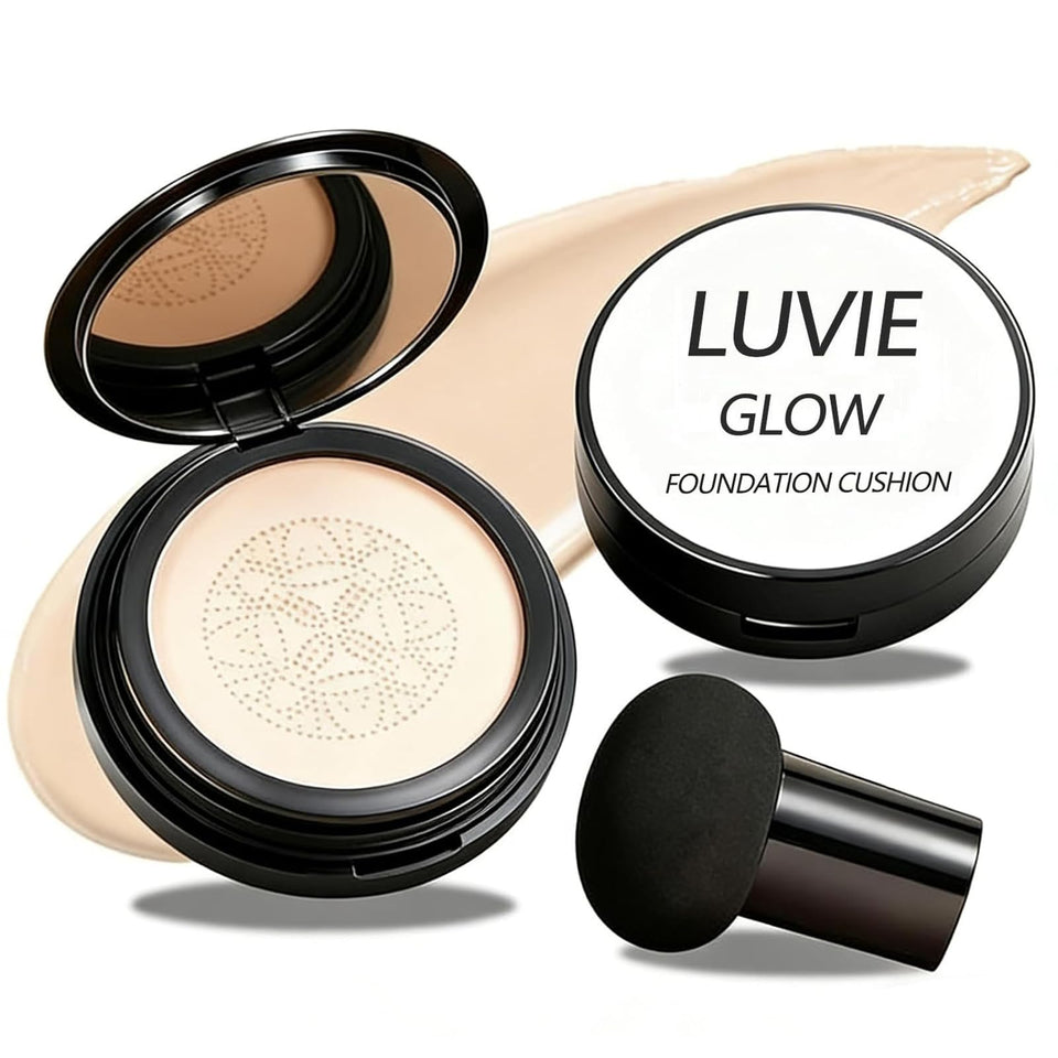 Luvie Glow front packaging showing warm shade and compact design for easy use