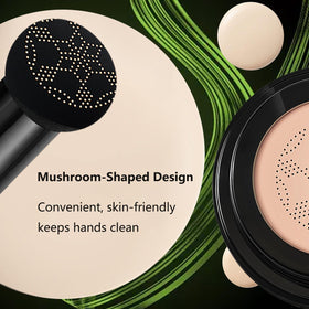 Luvie Glow compact in hand demonstrating travel-friendly size and convenience benefit