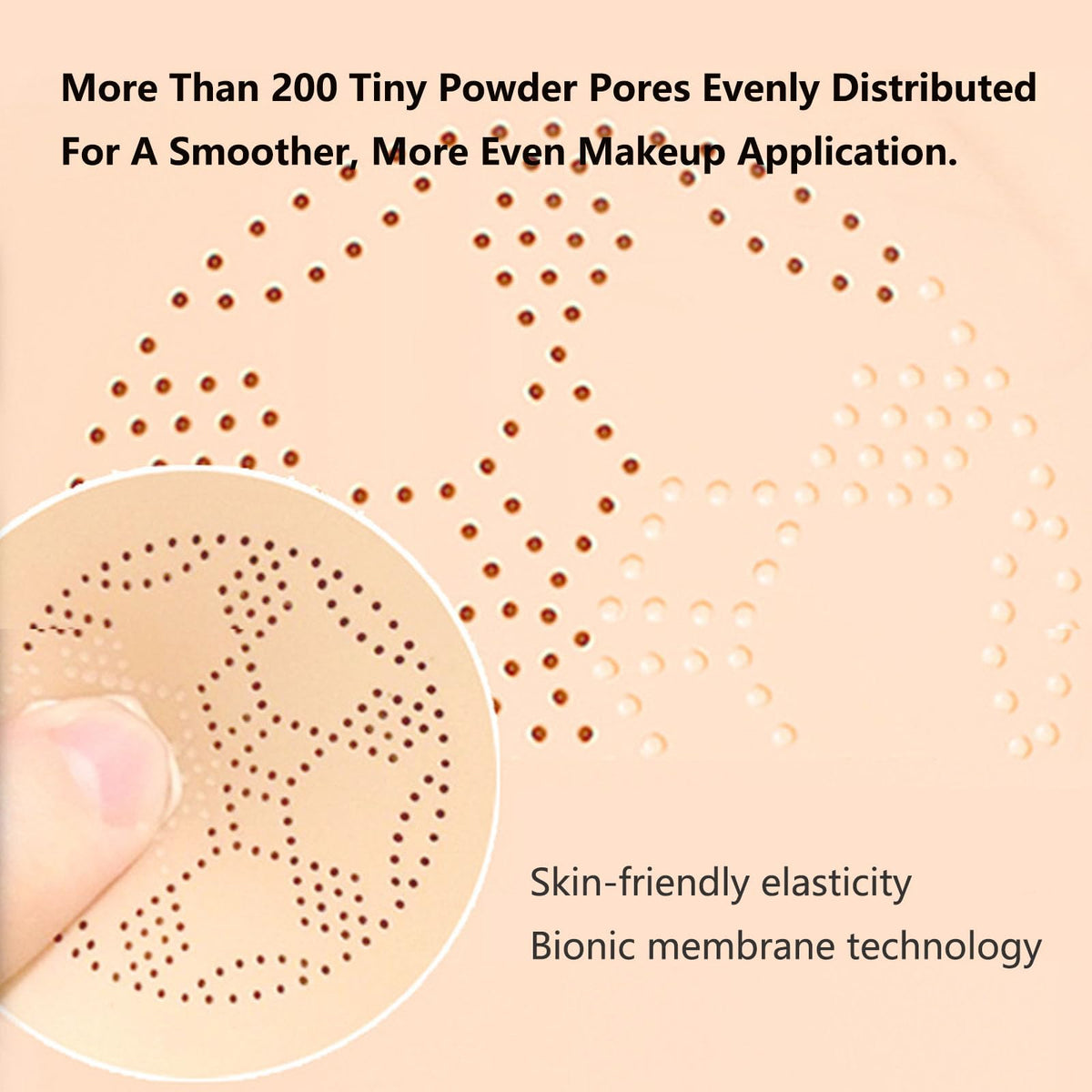 Luvie Glow shade swatches Ivory Warm Brunet for easy shade selection benefit