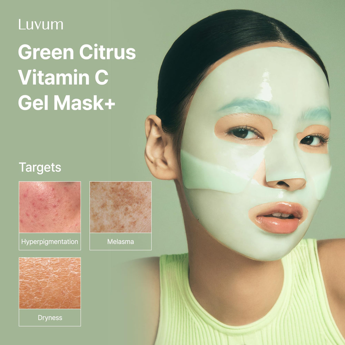 LUVUM close-up of hydrogel texture showing smooth absorbent surface