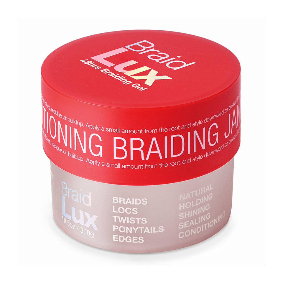 Lux Collection front label showing product and clean finish benefit