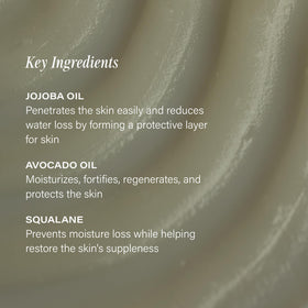 Lux Unfiltered balm in hand being scooped, demonstrates easy application
