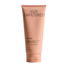 Lux Unfiltered bottle front showing packaging and benefits