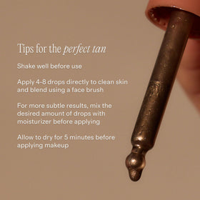 Lux Unfiltered bottle styled on bathroom vanity conveying everyday skincare use