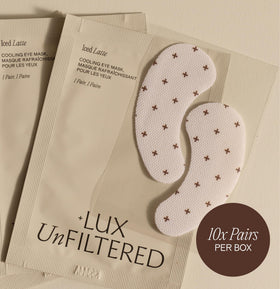 Lux Unfiltered patches beside coin for size comparison and scale